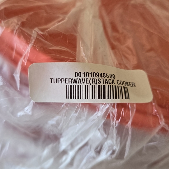 🍽❤️🍲 NWT‼️ Tupperware brand Microwave Stack Cooker in Red - Picture 12 of 12